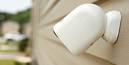 ShieldPro camera above garage