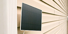 ShieldPro Solar Panel connected to camera