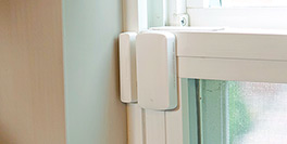 Window Sensor in a window frame