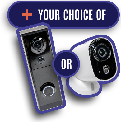 Your Choice of Camera or Doorbell