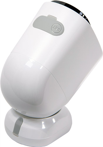 back of the ShieldPro Indoor or outdoor camera mount with description of parts