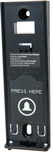 ShieldPro Wireless Doorbell, mounting bracket